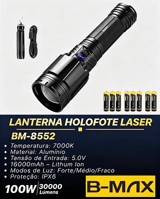 LANTERNA HOLOFOTE LASER(B-MAX)