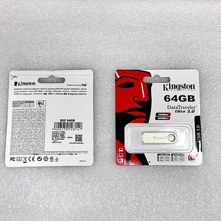 PEN DRIVE DE METAL ( 64GB ), [ USB 3.0 ], ORIGINAL. ( KINGSTON )