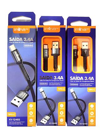 CABO ( 3.4A ) PARA ANDROID ( TPC ), ( 1M ). ( INOVA )