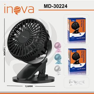MINI VENTILADOR DE MESA RECARREGÁVEL.