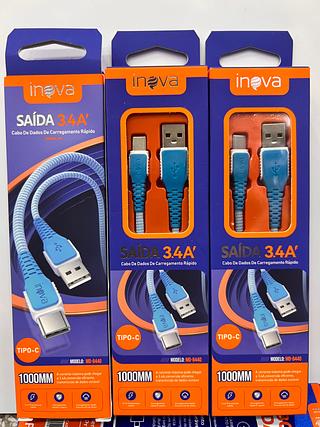 CABO ( 3.4A ) PARA ANDROID ( TPC ), ( 1M ). ( INOVA )