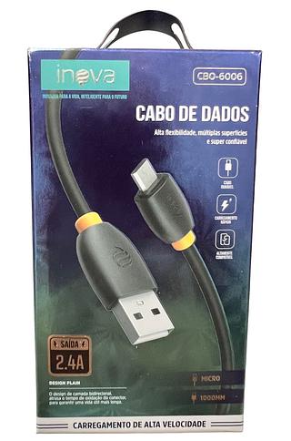 CABO ( 2.4A ) PARA ANROID ( V8 ),( 1M ). ( INOVA )