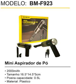 MINI ASPIRADOR DE PÓ PORTÁTIL, RECARREGÁVEL. ( B-MAX )