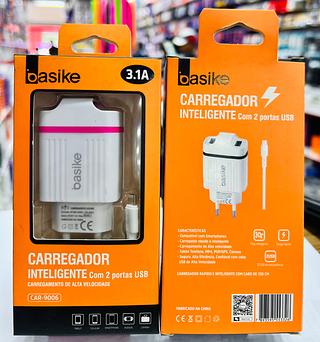 carregador 3.1-v8 com cabo solto