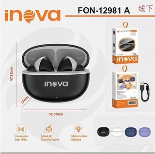 Fone de ouvido sem fio Bluetooth 6.0 Som Eletéreo TWS (Inova)