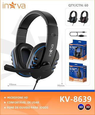 FONE DE OUVIDO COM FIO ( P2 ), PARA JOGOS.