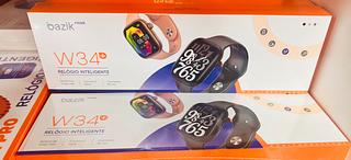 RELÓGIO DE PULSO ( W34 ) SMART WATCH. ( BAZIK PRIME )