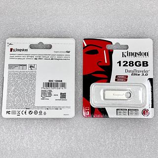 PEN DRIVE DE METAL ( 128GB ), [ USB 3.0 ], ORIGINAL. ( KINGSTON )