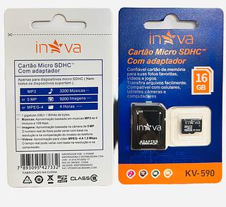 CARTÃO DE MEMÓRIA ( 16GB ). ( INOVA )