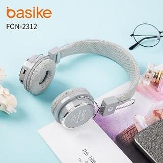 FONE DE OUVIDO SEM FIO, BT, RÁDIO FM. ( BASIKE )