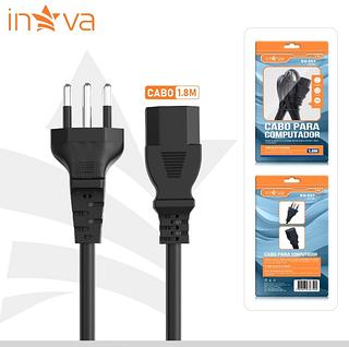 CABO DE FORÇA ( ENERGIA ) PARA COMPUTADOR ( 1.8M ). ( INOVA )