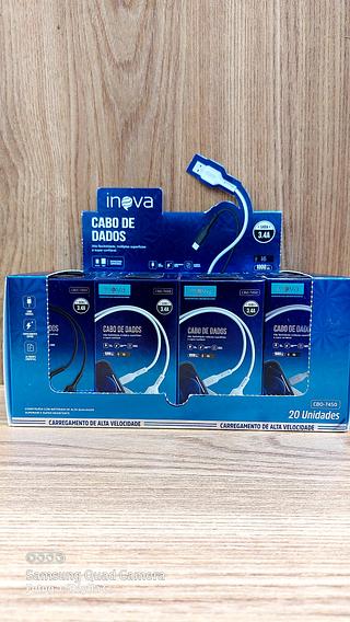 CABO ( 2.4A ) PARA IPHONE ( I6 ), ( 1M ). ( INOVA )