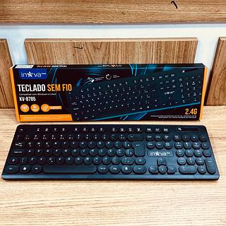 TECLADO ( SEM FIO ) PARA COMPUTADOR ( PC ), E NOTEBOOK. ( INOVA )